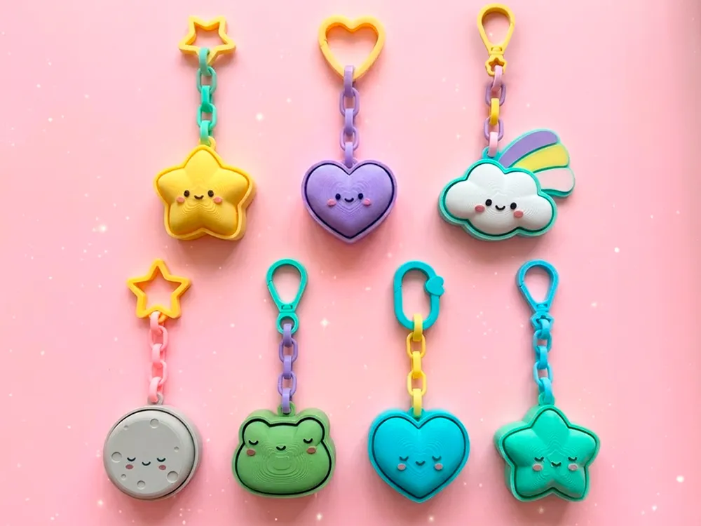 Adorable Clicker Keychains
