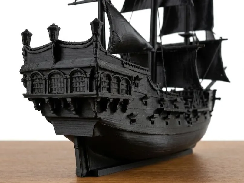 Black Pearl Inspired Pirate Ship, Display Model