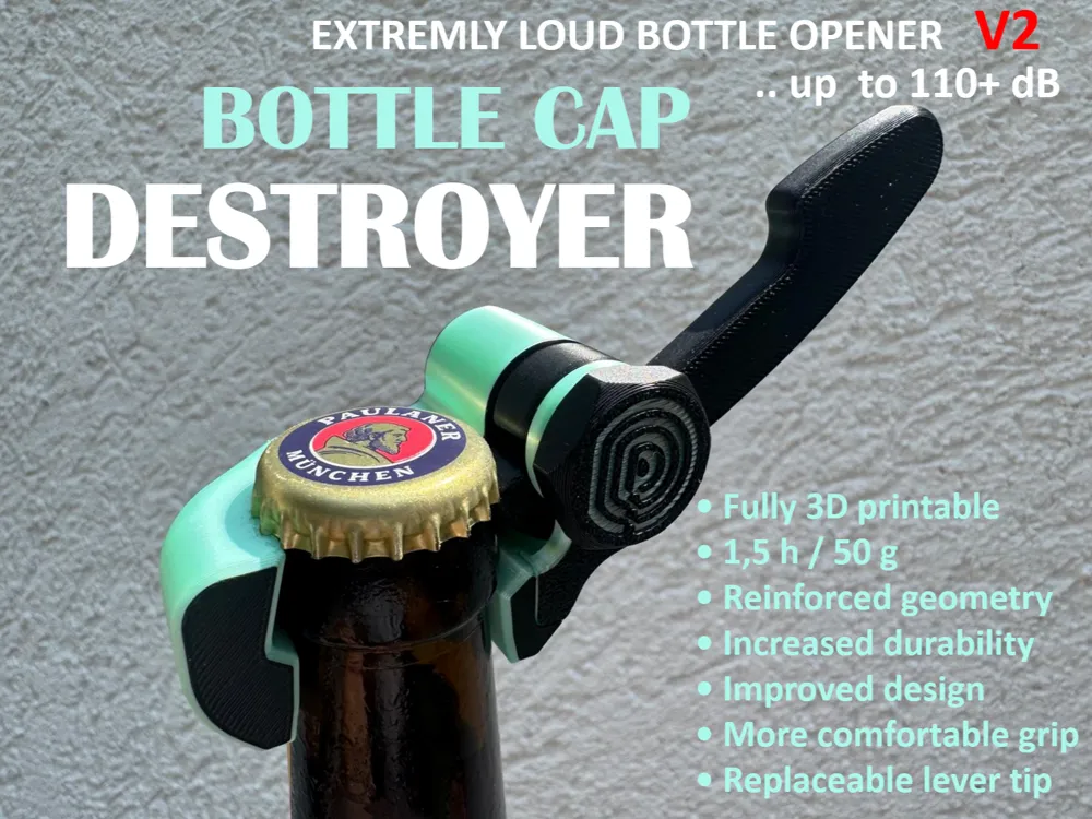 Bottle Cap Destroyer
