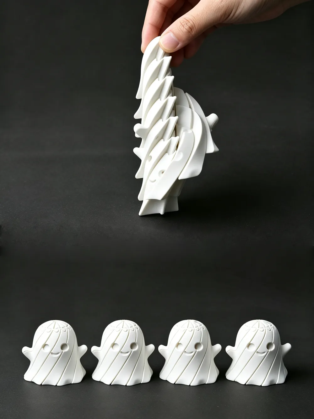 Telescopic Slippery Little Ghost Decompression Toy, photo 3 of 5 - Telescopic Slippery Little Ghost Decompression Toy Toys & Games