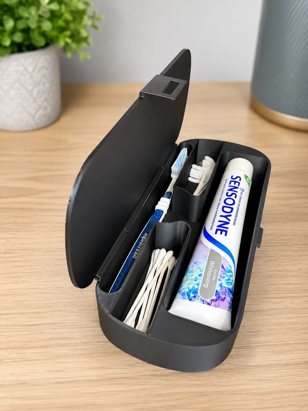 Toothbrush Travel Storage Case, photo 2 of 4 - Toothbrush Travel Storage Case Household