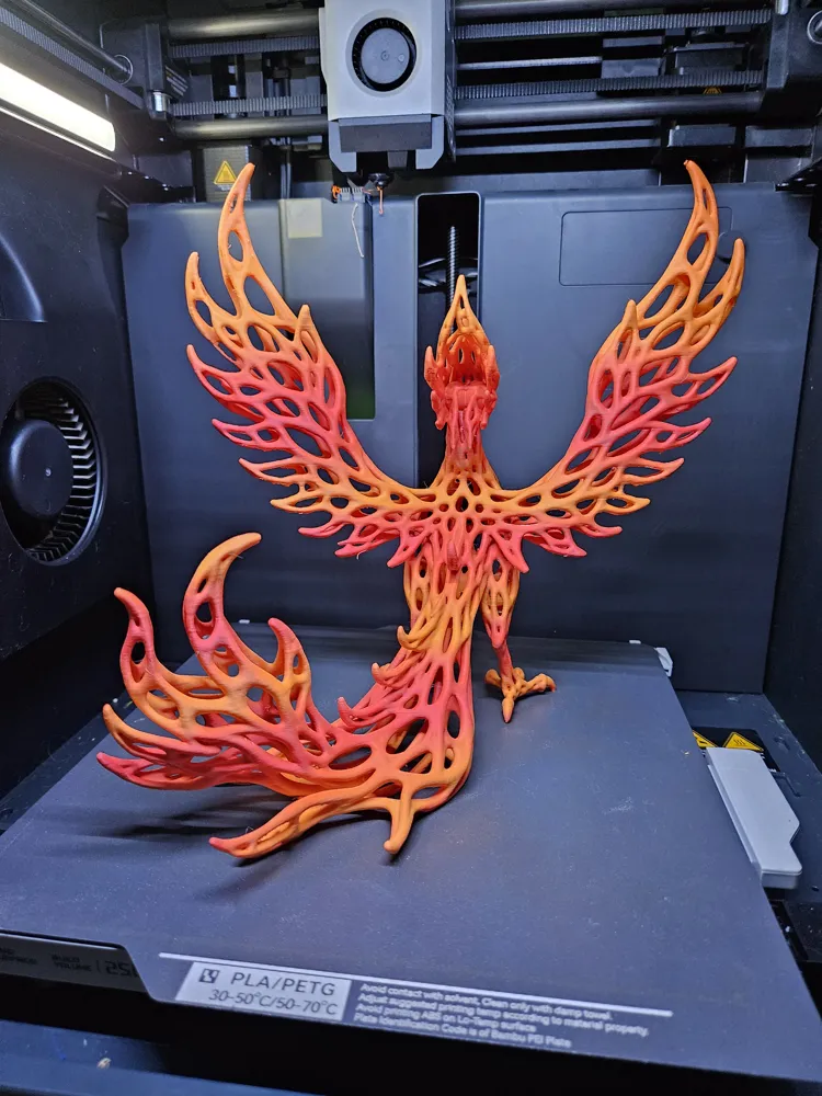 ‍Voronoi Phoenix - Rise from the ashes!, photo 3 of 4 - ‍Voronoi Phoenix - Rise from the ashes! Toys & Games